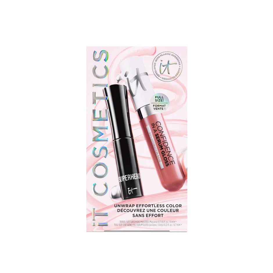 Unwrap Effortless Color Mascara & Lip Gloss Makeup Gift Set