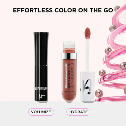 Unwrap Effortless Color Mascara & Lip Gloss Makeup Gift Set