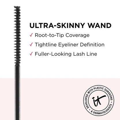 Tightline™ 3-in-1 Black Lash Primer - Eyeliner - Lengthening Mascara